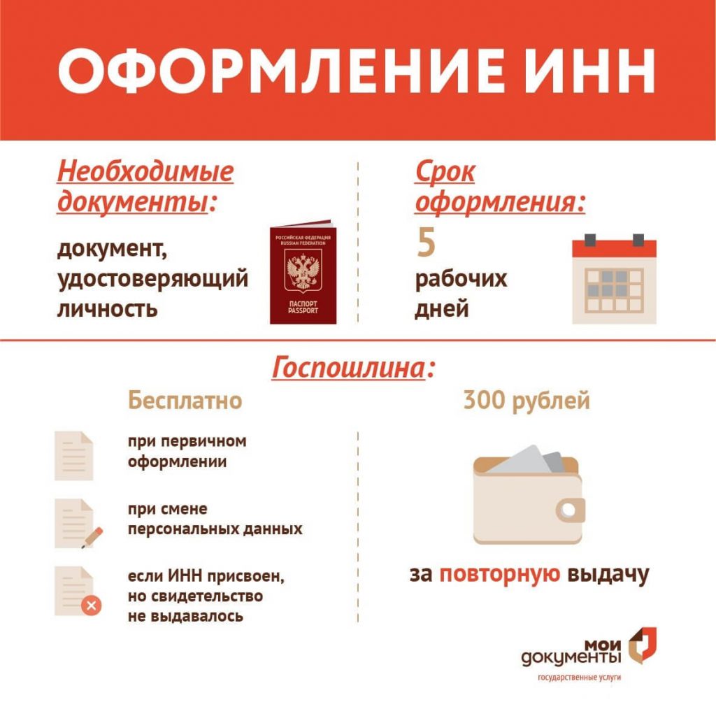 Как получить ИНН в МФЦ